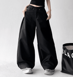 Oversized Straight Wide - Leg Trousers - COPPING THREADS - CT Select