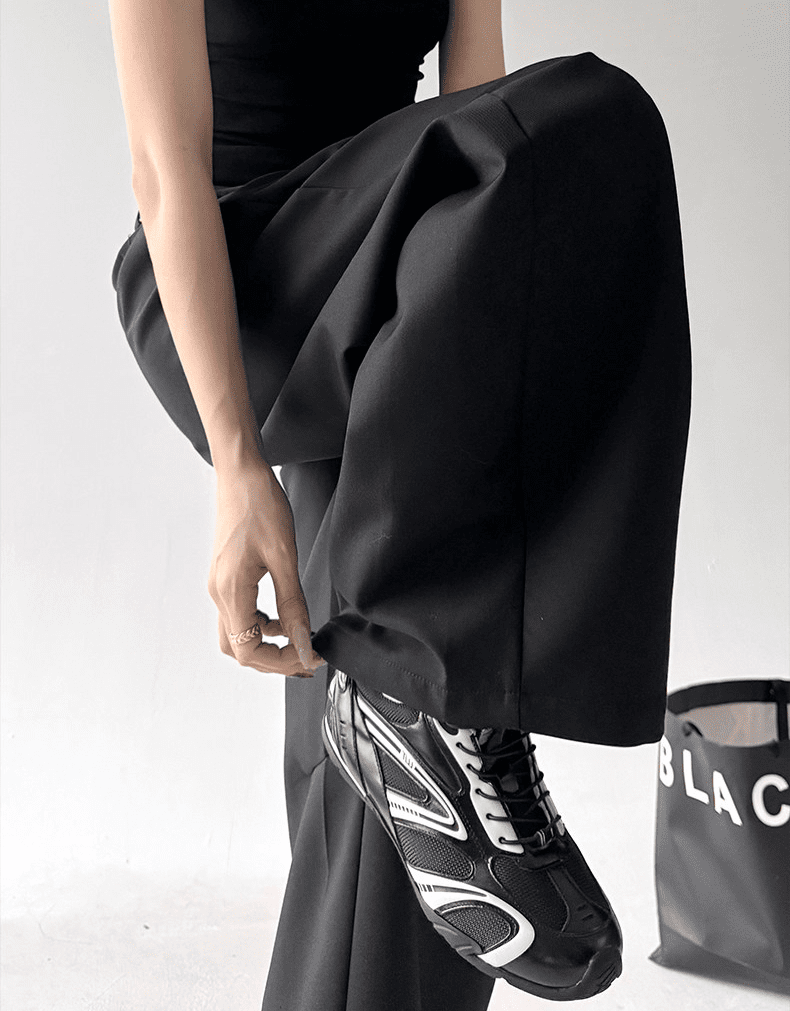 Oversized Straight Wide - Leg Trousers - COPPING THREADS - CT Select