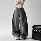 Oversized Straight Wide - Leg Trousers - COPPING THREADS - CT Select