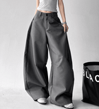 Oversized Straight Wide - Leg Trousers - COPPING THREADS - CT Select