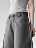 Oversized Straight Wide - Leg Trousers - COPPING THREADS - CT Select