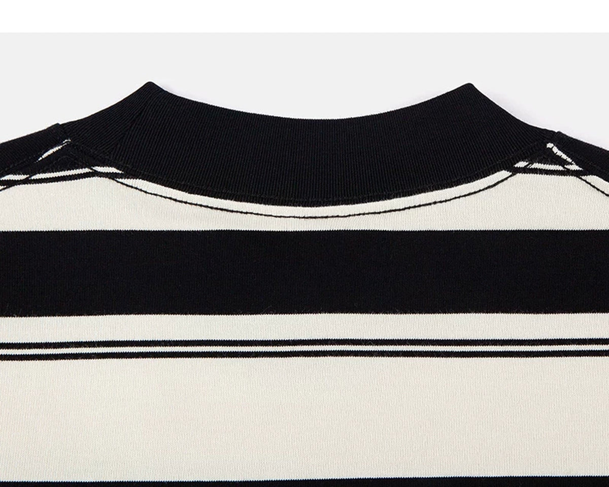 Oversized Striped Tee - COPPING THREADS - IDLT