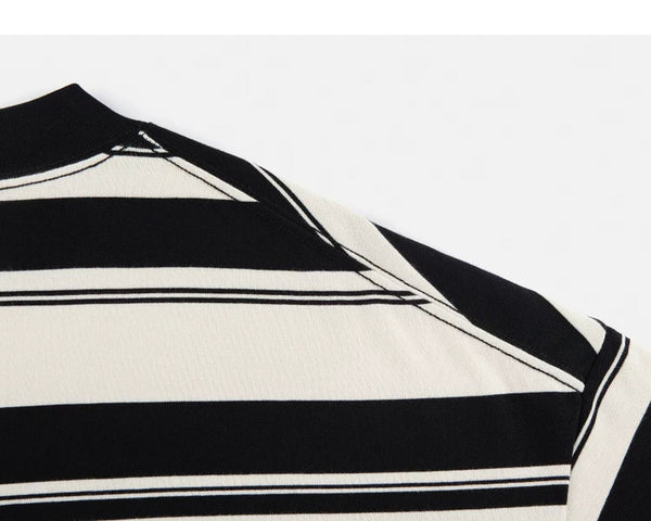 Oversized Striped Tee - COPPING THREADS - IDLT
