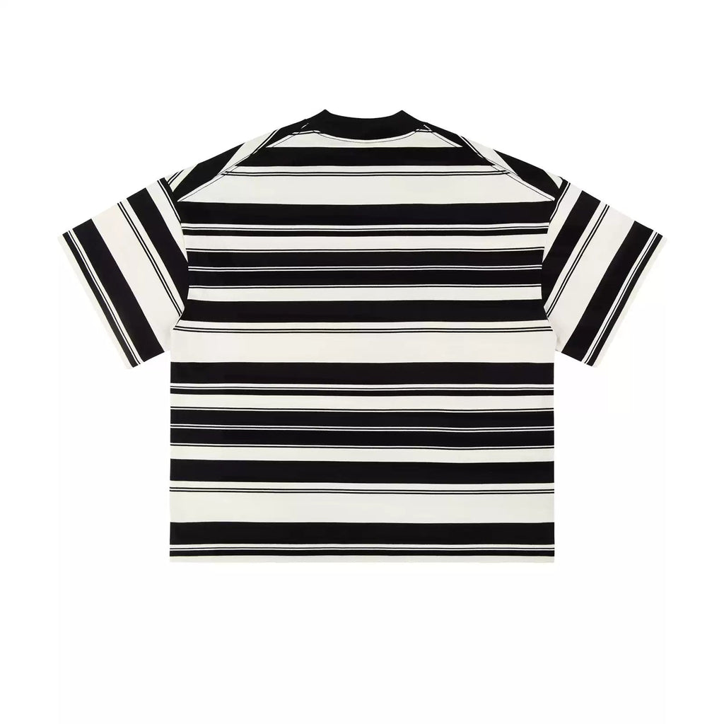 Oversized Striped Tee - COPPING THREADS - IDLT