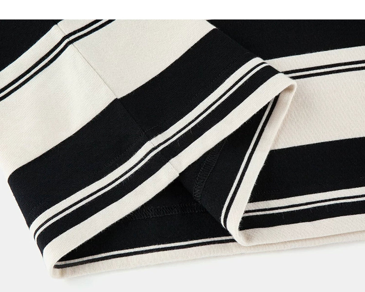 Oversized Striped Tee - COPPING THREADS - IDLT