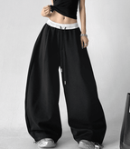 Oversized Waistband & Drawstring Sweatpants - COPPING THREADS - CT Select