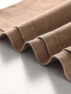 Oversized Washed Wax - Dye Polo Collar Tee - COPPING THREADS - CT Basics