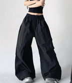 Oversized Wide - Leg Drawstring Cargo Pants - COPPING THREADS - CT Select