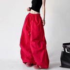 Oversized Wide - Leg Drawstring Cargo Pants - COPPING THREADS - CT Select