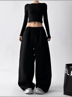 Oversized Wide‑Leg Sweatpants - COPPING THREADS - CT Select