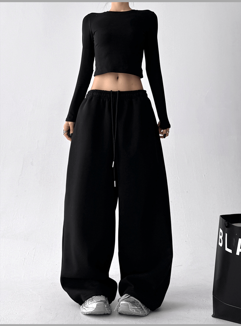 Oversized Wide‑Leg Sweatpants - COPPING THREADS - CT Select