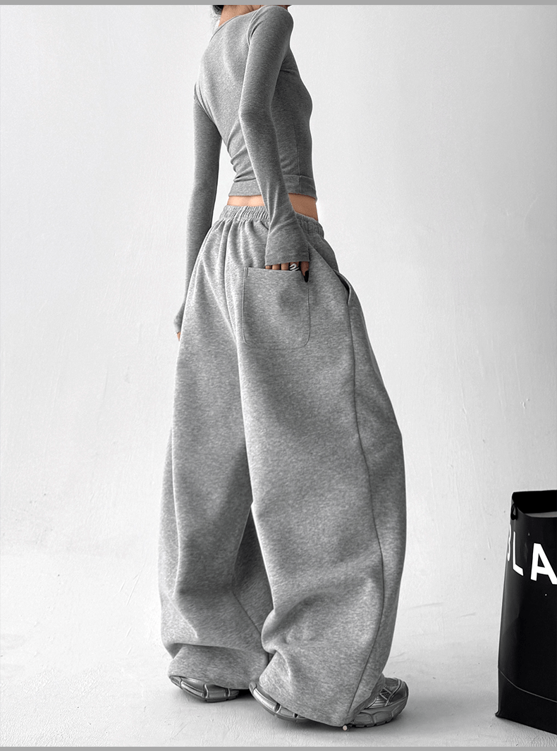 Oversized Wide‑Leg Sweatpants - COPPING THREADS - CT Select