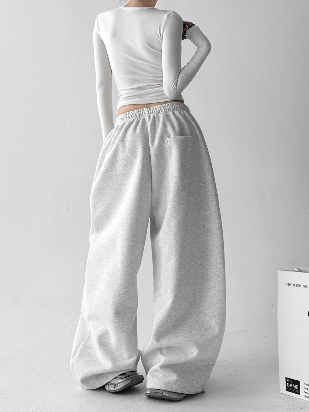 Oversized Wide‑Leg Sweatpants - COPPING THREADS - CT Select