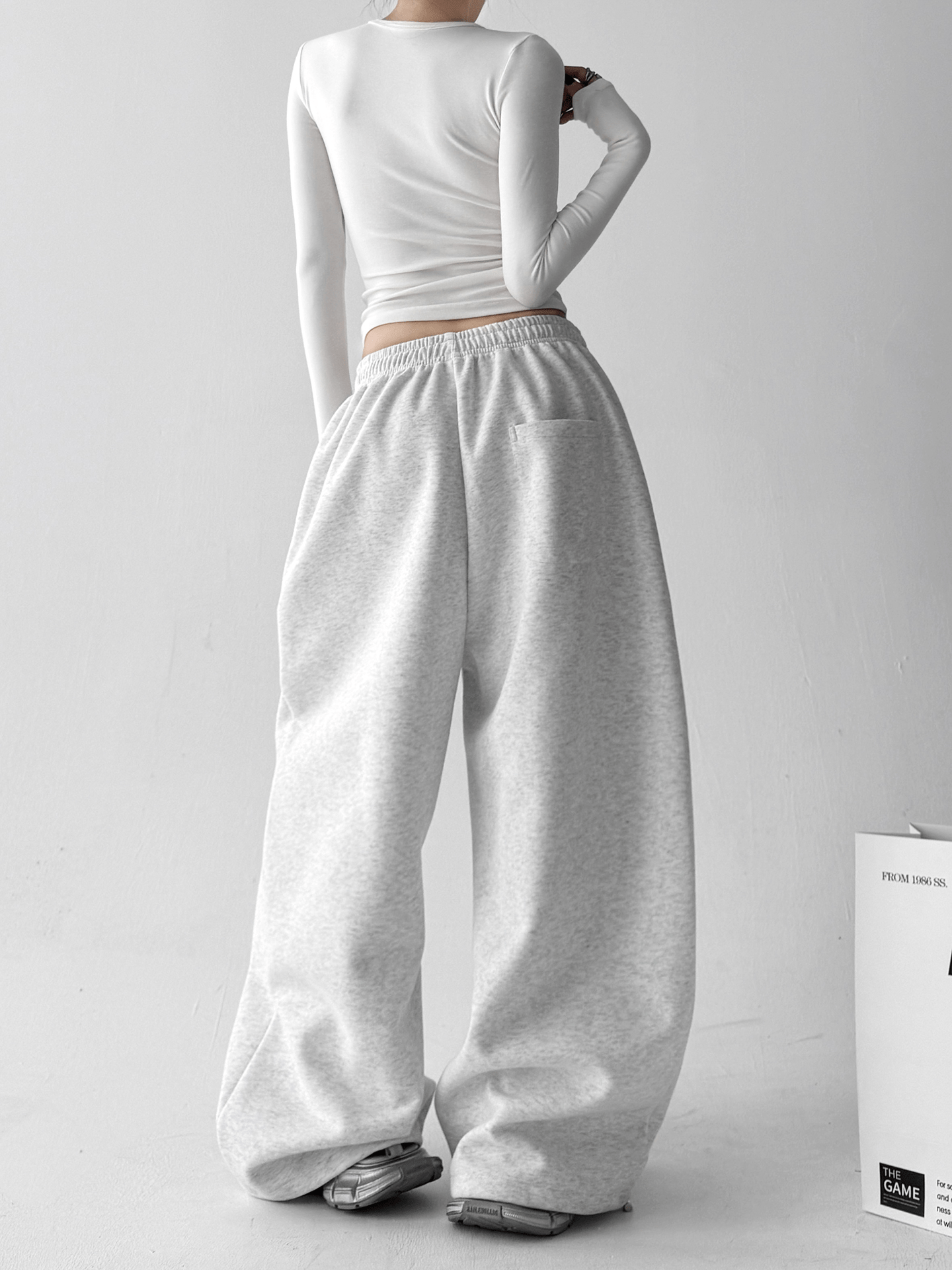 Oversized Wide‑Leg Sweatpants - COPPING THREADS - CT Select