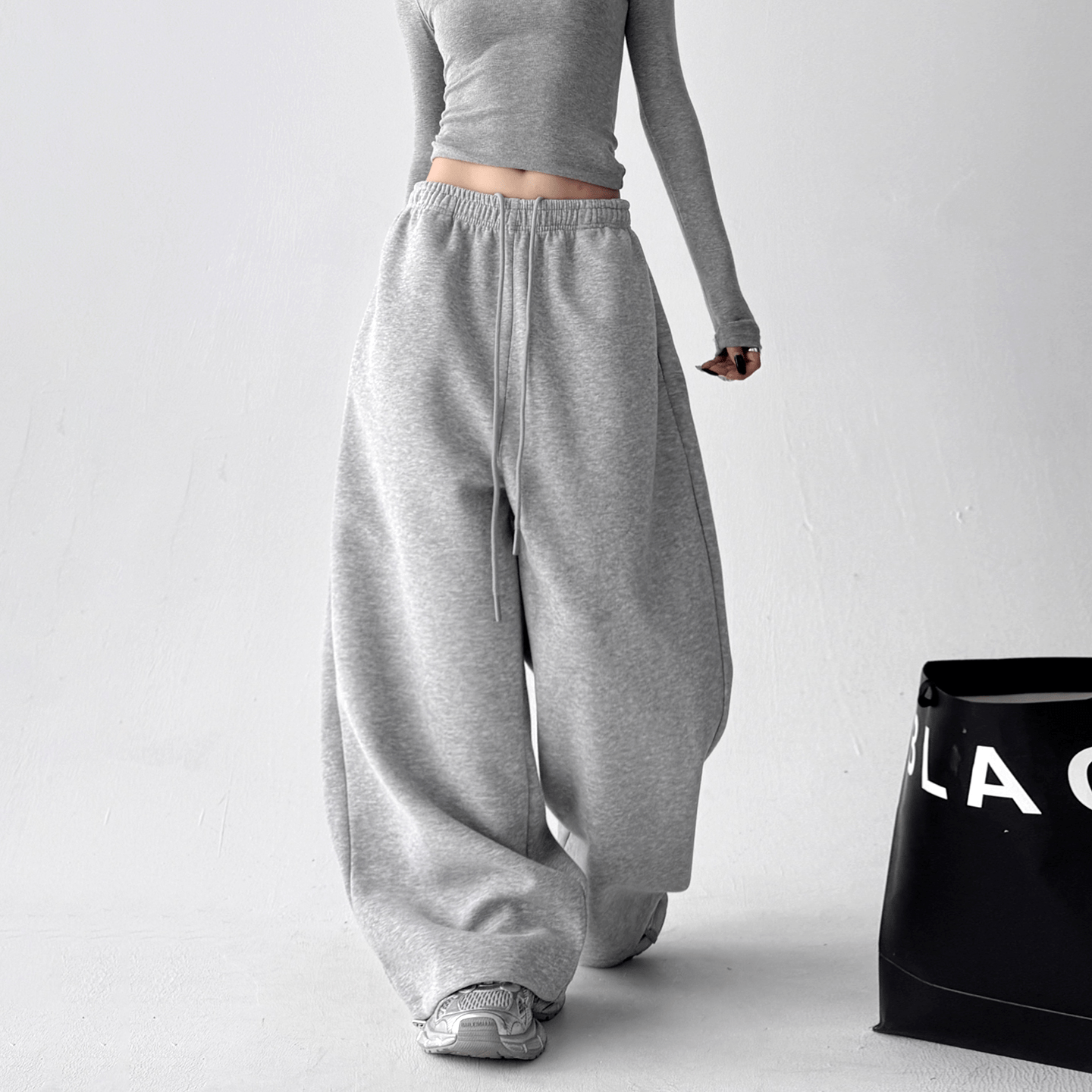 Oversized Wide‑Leg Sweatpants - COPPING THREADS - CT Select