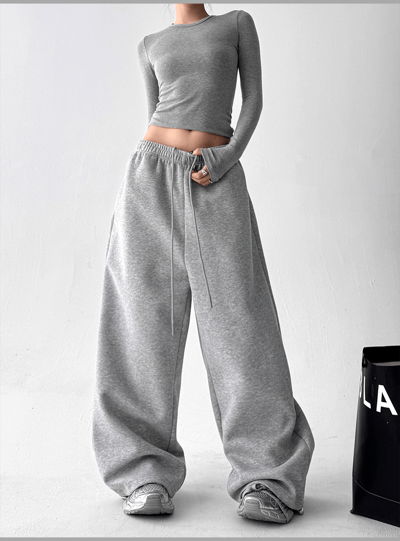 Oversized Wide‑Leg Sweatpants - COPPING THREADS - CT Select