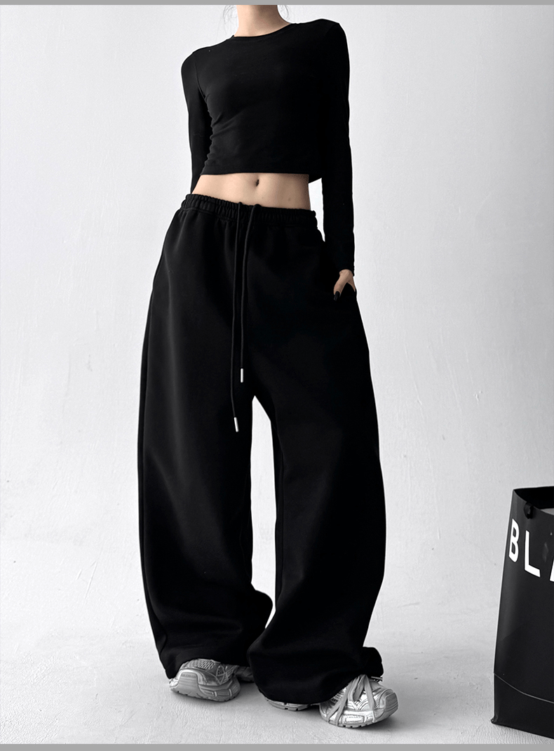 Oversized Wide‑Leg Sweatpants - COPPING THREADS - CT Select