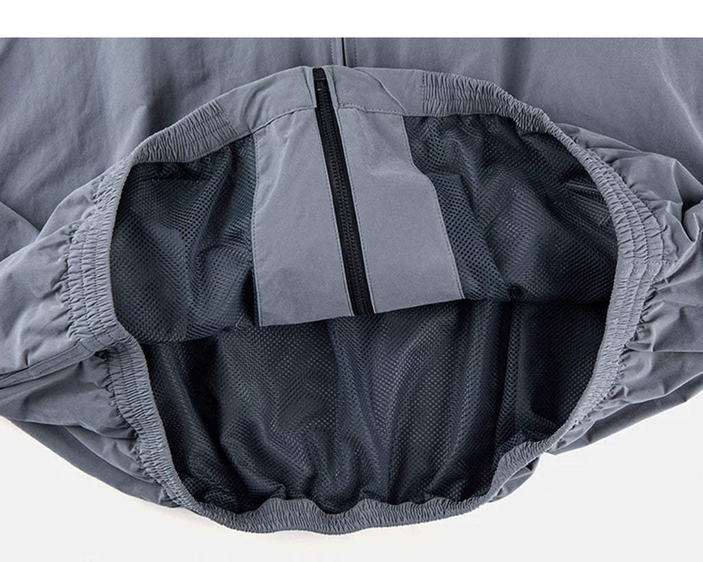 Oversized Windbreaker Jacket - COPPING THREADS - IDLT