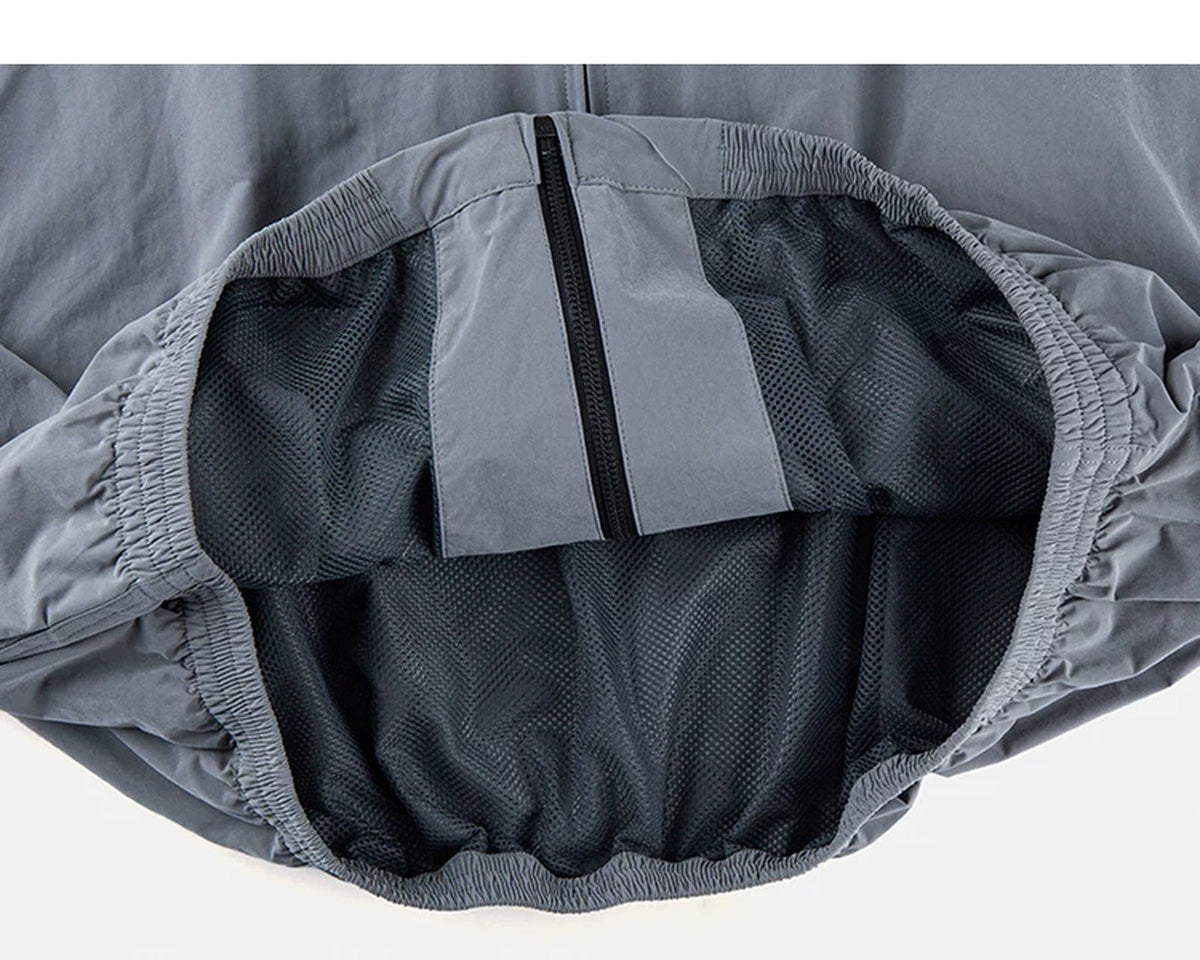 Oversized Windbreaker Jacket - COPPING THREADS - IDLT