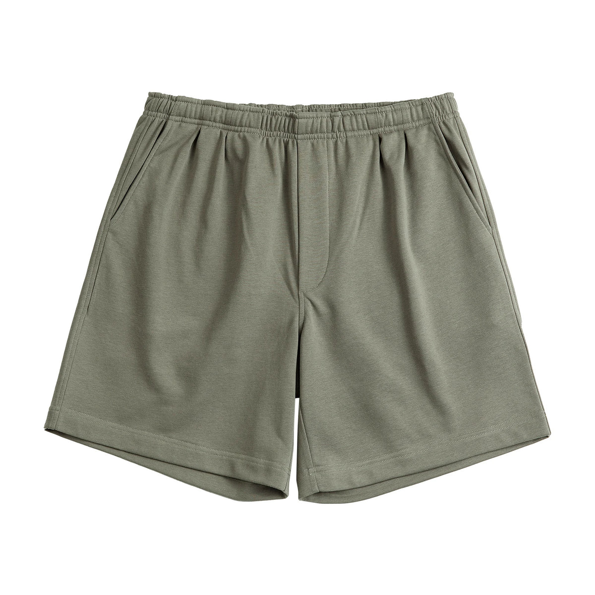 IDLT shorts, olive front.