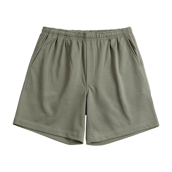 IDLT shorts, olive front.