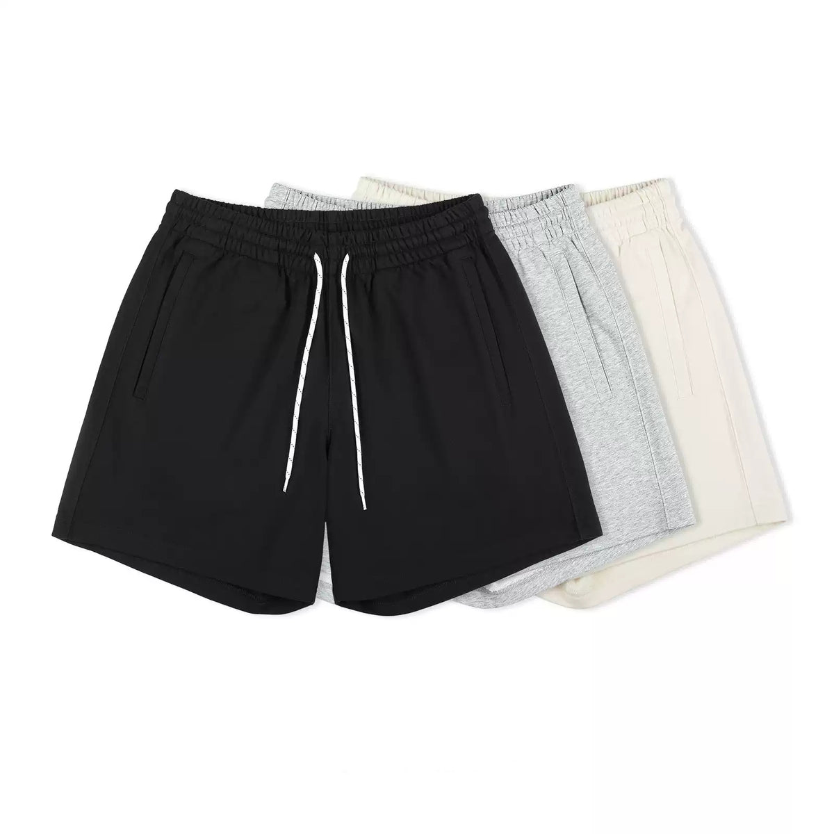 IDLT sweat shorts, color lineup.