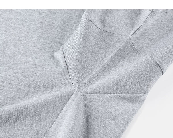 Paneled Boxy Mock-Neck Tee - COPPING THREADS - IDLT