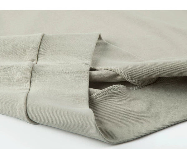 Paneled Boxy Mock-Neck Tee - COPPING THREADS - IDLT