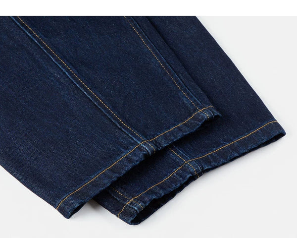 Paneled Tapered Jeans - COPPING THREADS - IDLT