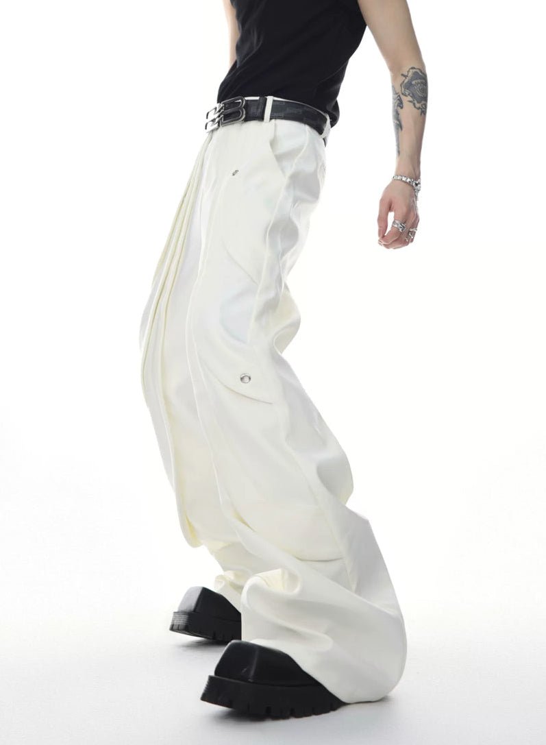 Panelled Flared Tailored Pants - COPPING THREADS - Argue Culture
