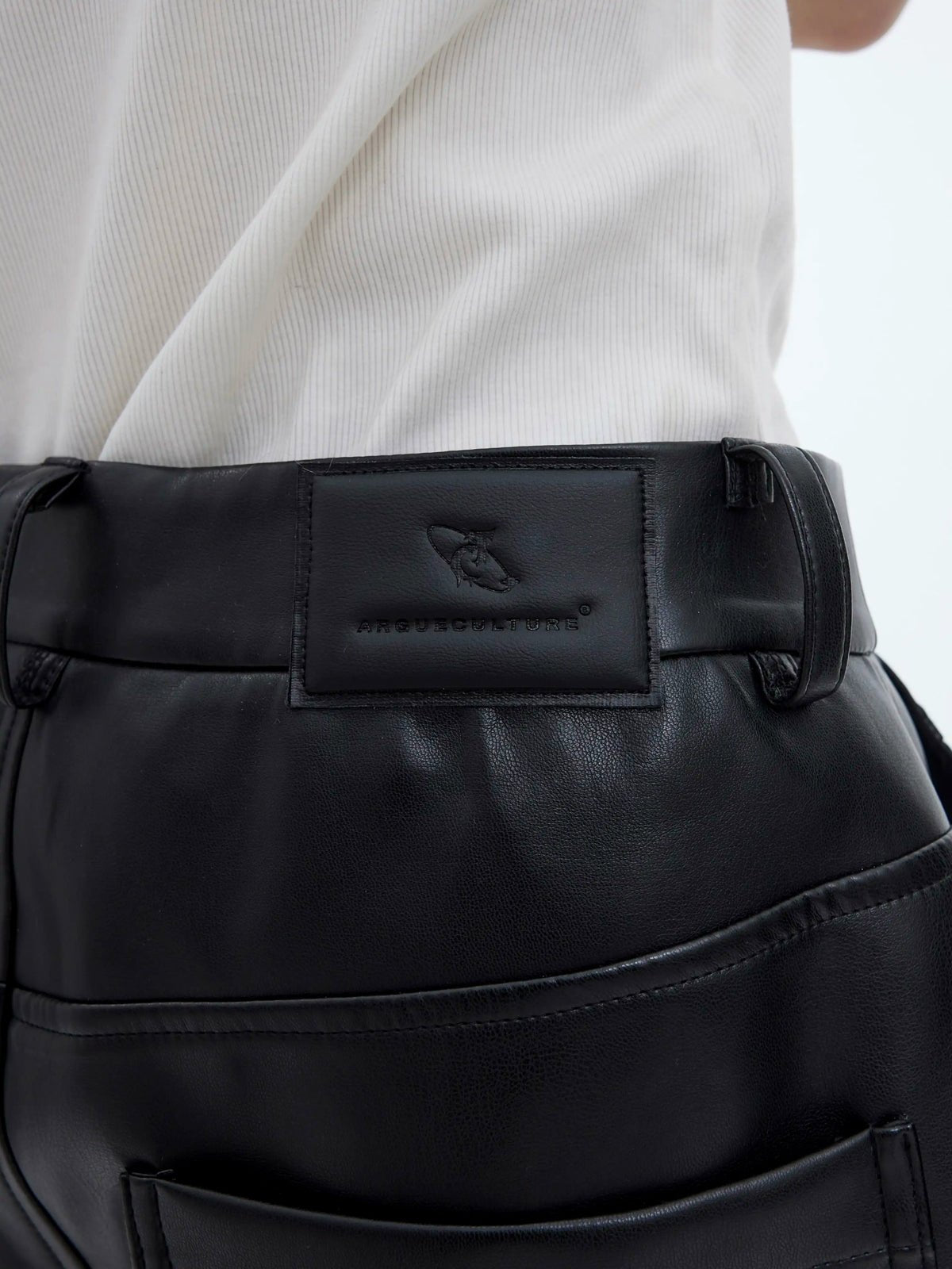 Panelled Matte Flared Pants - COPPING THREADS - Argue Culture