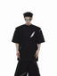 Panelled Padded-Shoulder T-Shirt - COPPING THREADS - Argue Culture