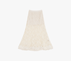 Pastel Cartoon Bunny Tee & Sheer Lace Skirt Set - COPPING THREADS - LulusMiracle