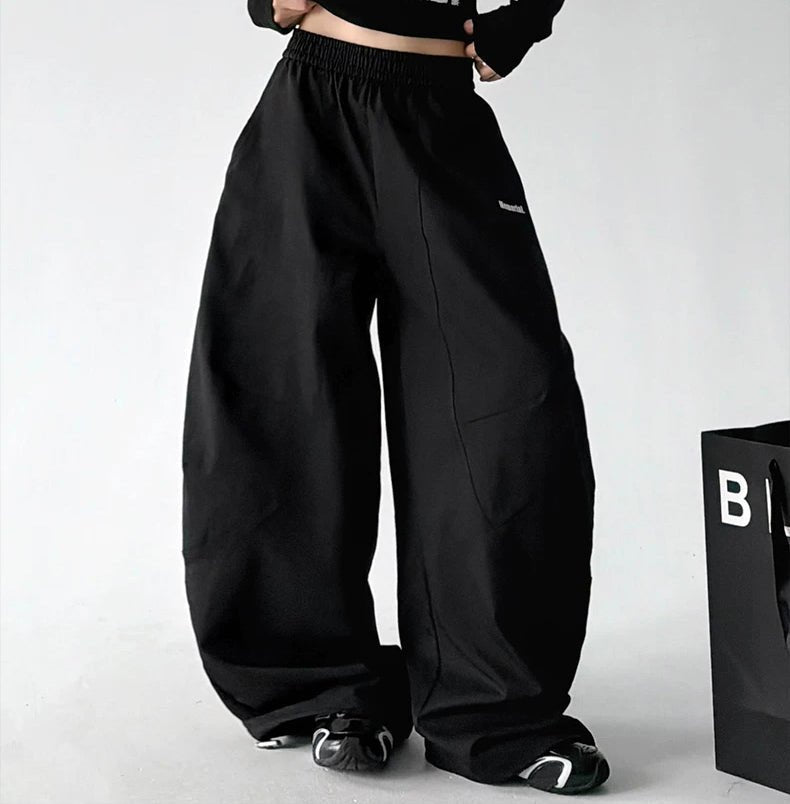 Patch-Pocket Rounded Wide-Leg Sweatpants - COPPING THREADS - CT ORIGINALS