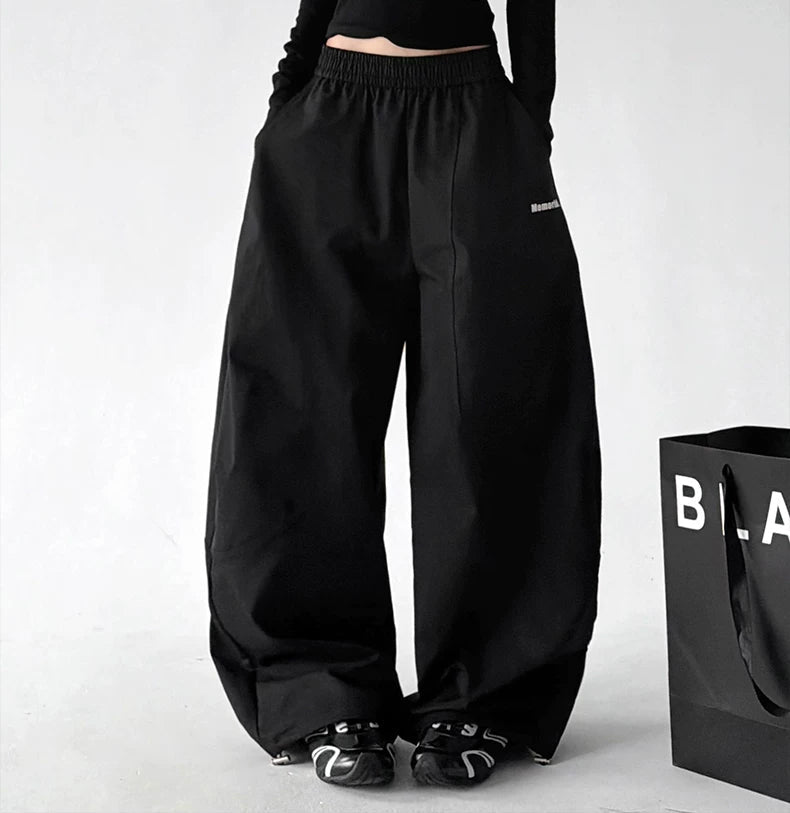 Patch-Pocket Rounded Wide-Leg Sweatpants - COPPING THREADS - CT ORIGINALS