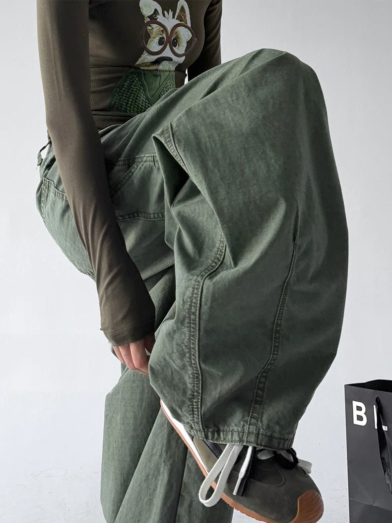 Patch-Pocket Wide-Leg Jeans - COPPING THREADS - CT ORIGINALS