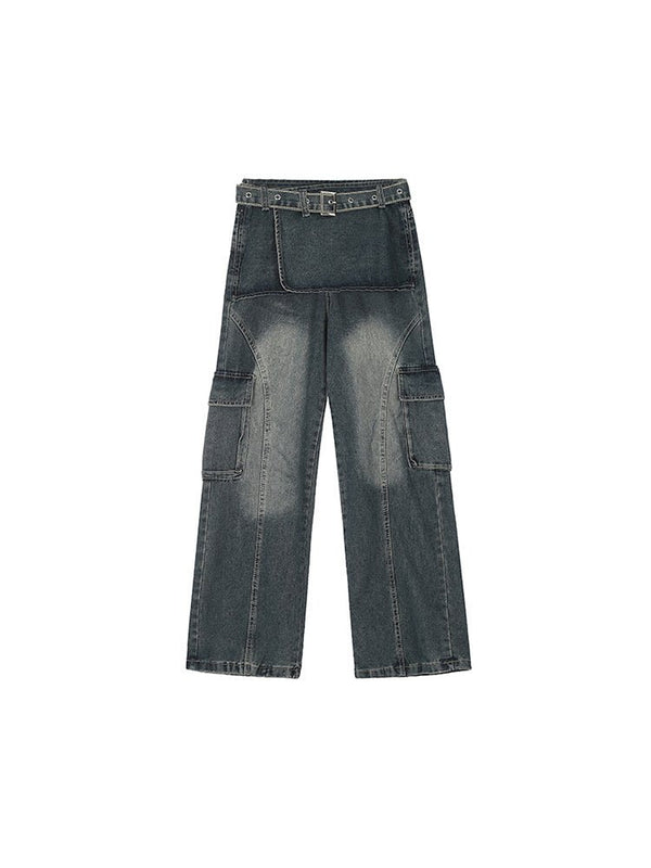 Patchwork Multi - Pocket Functional Denim - COPPING THREADS - RAYOHOPP