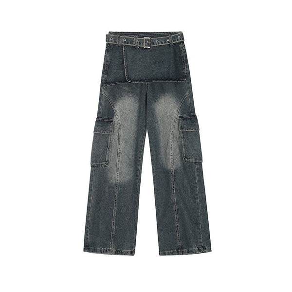 Patchwork Multi - Pocket Functional Denim - COPPING THREADS - RAYOHOPP