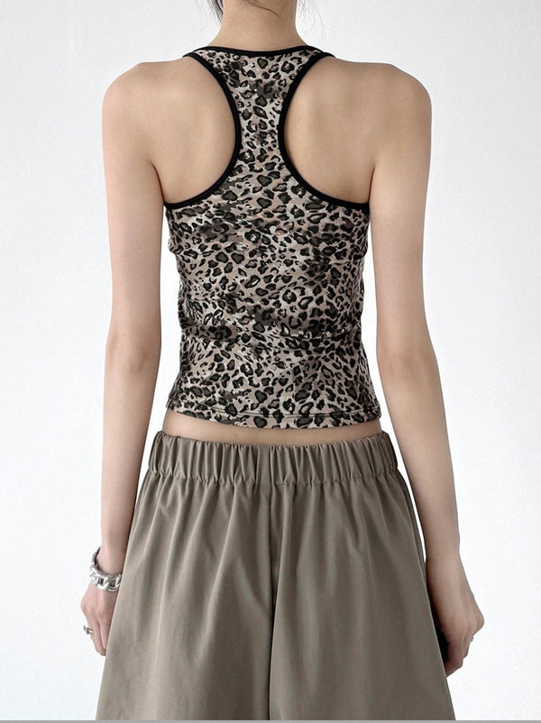 Patterned Padded Racerback Tank Top - CT005 - COPPING THREADS - CT ORIGINALS