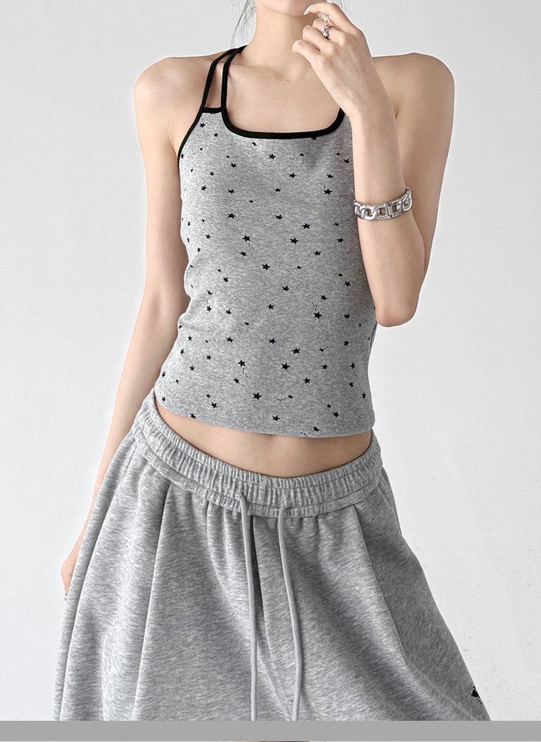 Patterned Padded Racerback Tank Top - CT005 - COPPING THREADS - CT ORIGINALS