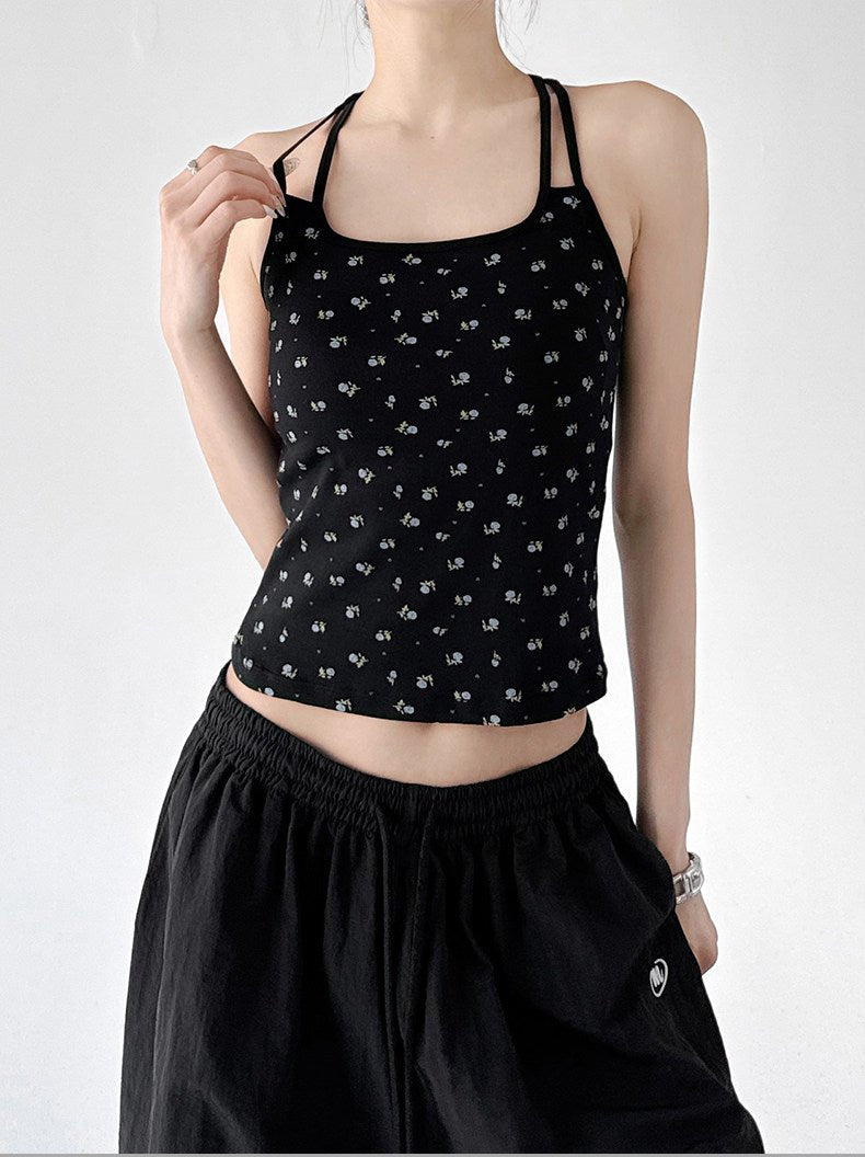 Patterned Padded Racerback Tank Top - CT005 - COPPING THREADS - CT ORIGINALS
