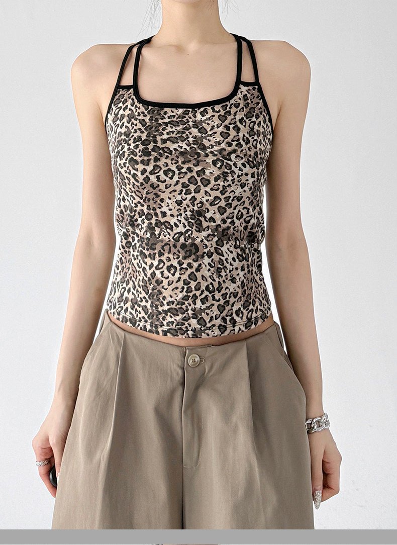 Patterned Padded Racerback Tank Top - CT005 - COPPING THREADS - CT ORIGINALS