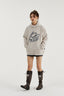 PAWY Letter Puff Print Hoodie - COPPING THREADS - CT Select