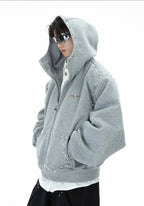 Pearl - Accented Oversized Hoodie - COPPING THREADS - ArguE CulturE