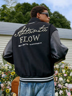 Pearl Embroidered Collared Varsity Jacket - COPPING THREADS - Harsh and Cruel