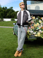 Pearl Embroidered Yokosuka Baseball Jacket - COPPING THREADS - Harsh and Cruel