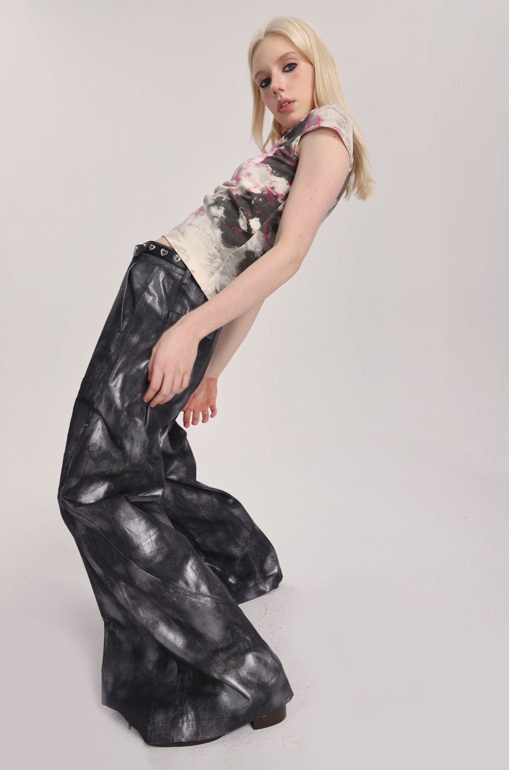 Phosphorescent Heart Casual Pants - COPPING THREADS - ARTMONSTER