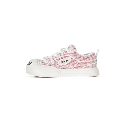 OUDER Smiler Chanel-style Canvas Pink