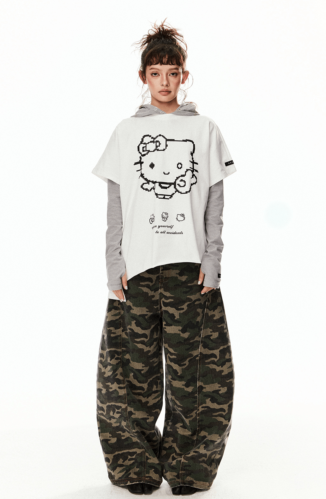 Retro #86 Besticktes Jersey-T-Shirt Zweitbild