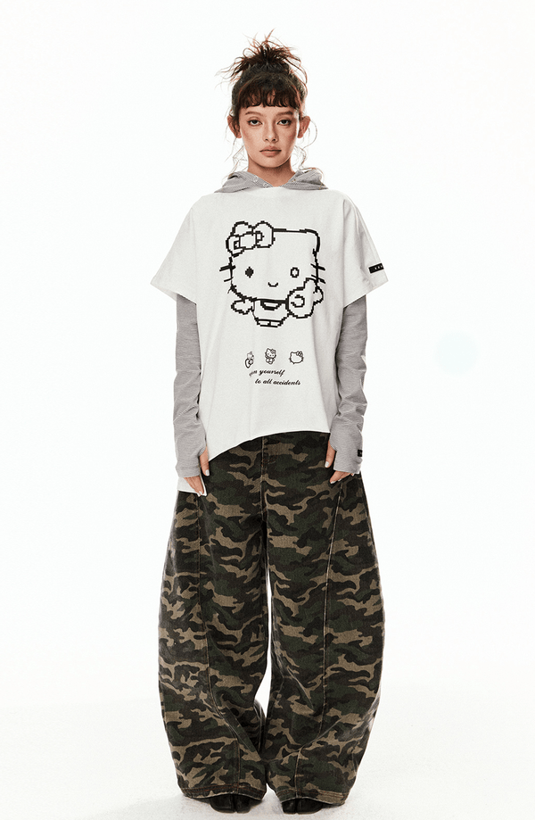 Pixel Kitty Graphic Tee - COPPING THREADS - CT Select